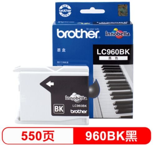 兄弟brother LC960BK 黑色墨盒 标准容量墨盒