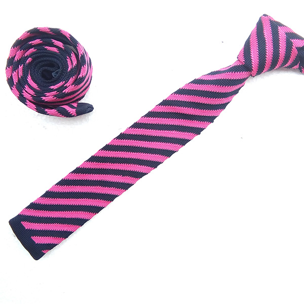 2019年 新款领带多色休闲领带潮流领带尖头针织领带可定制