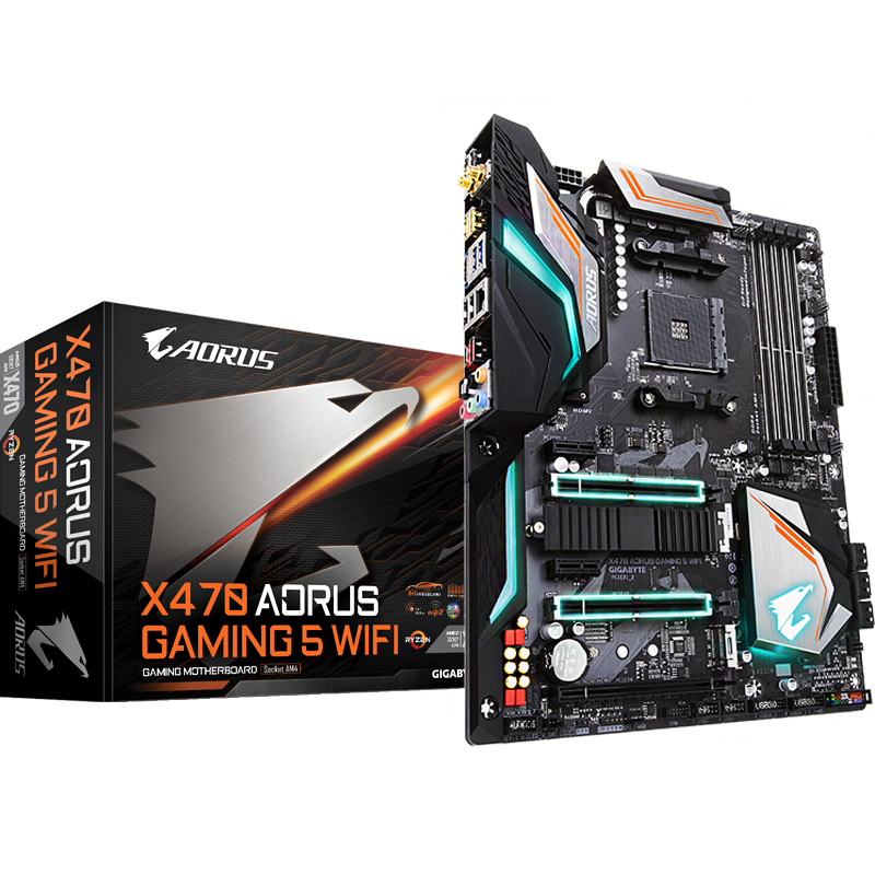 amd锐龙二代ryzen 7 2700x 技嘉 x470 aorus gaming 5主板cpu套餐