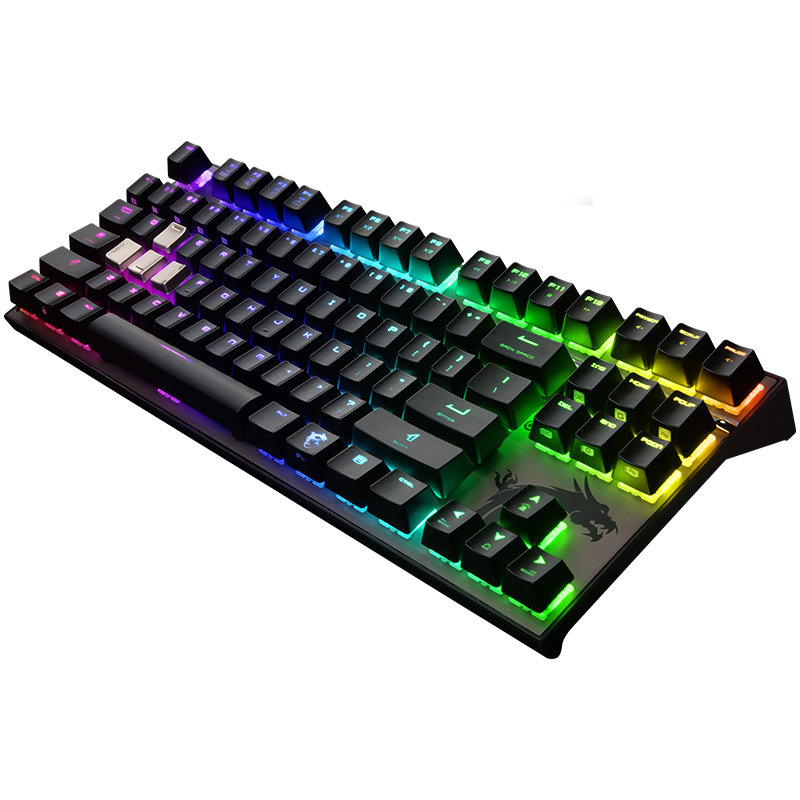 MSI微星 RGB MX红轴游戏机械键盘