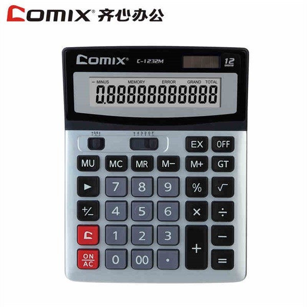 Comix/齐心全能办公计算器 C-1232M  单台