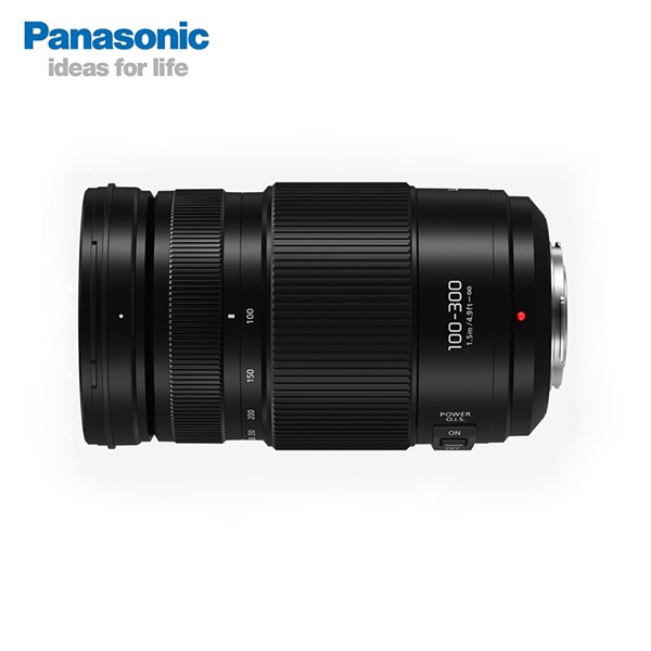 松下 Panasonic  F4.0-5.6 高倍率长焦望远镜头 H-FS100300GK 二代