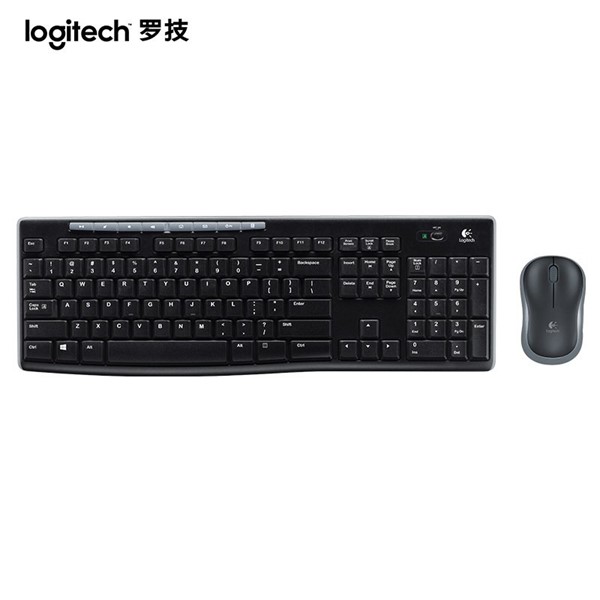 罗技MK270 无线键鼠套装 家用办公键盘鼠标