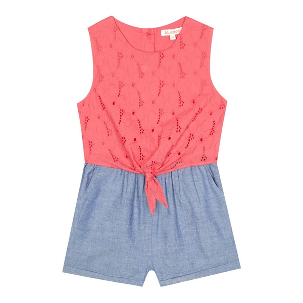 英国 Bluezoo 女童套装2250206109 粉红色 百分百纯棉