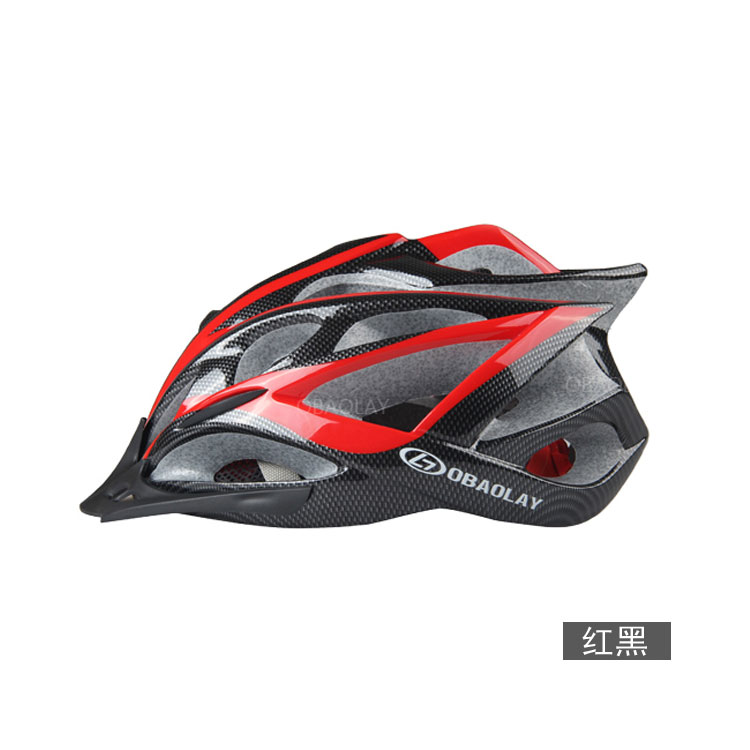OBAOLAY/欧宝来自行车骑行头盔 一体式头盔 安全装备