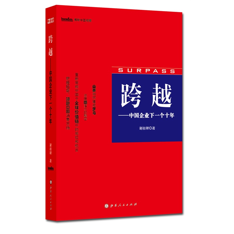 跨越 中国企业的下一个十年 山西人民出版社出版