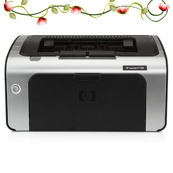 惠普HP 单功能经典黑白激光打印机 0秒预热快速启动P1108