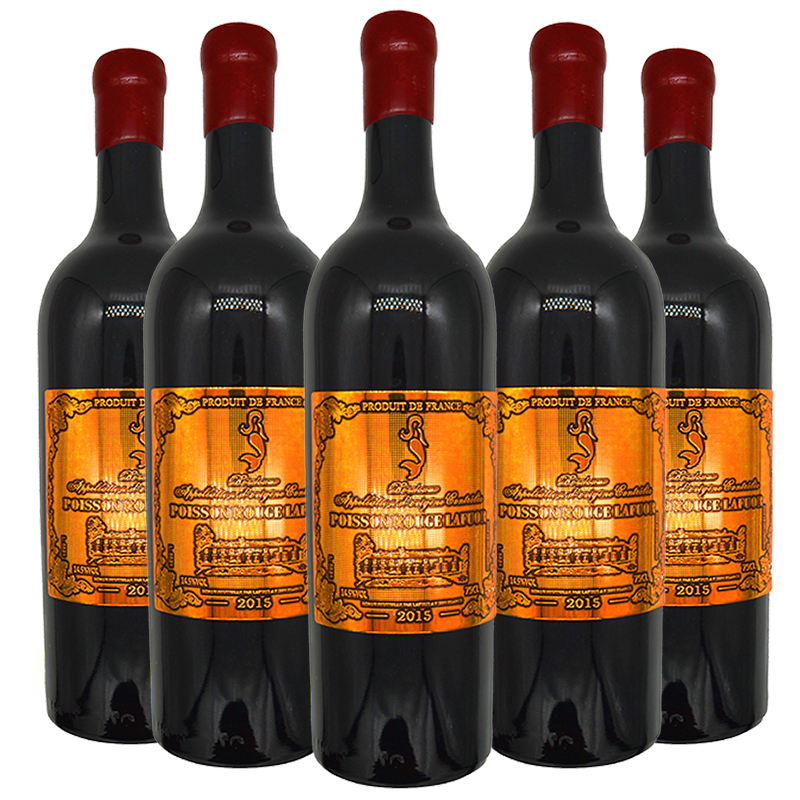 拉弗瑞金鱼干红葡萄酒 彰显卓越优酿级干型红葡萄酒750ML*6瓶