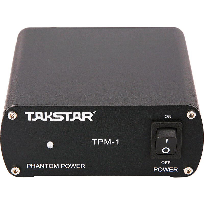 Takstar得胜 TPM-1 幻象电源 麦克风48V供电器K歌设备