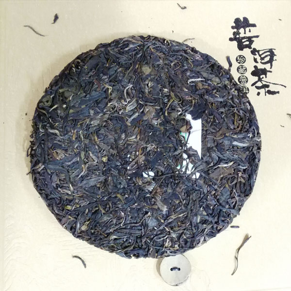 布朗山乔木生茶礼盒 原生态陈年普洱茶 陈年老茶357克