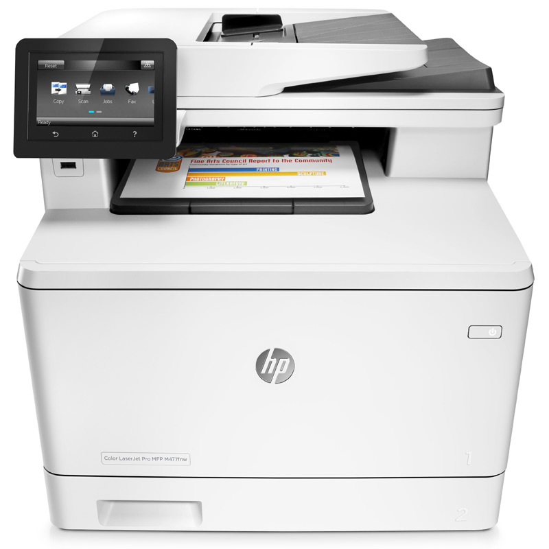 惠普HP Color LaserJet Pro MFP M477fnw多功能一体机 快速打印