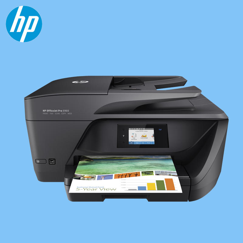 惠普HP OfficeJet Pro 6960专业级彩色办公QQ打印一体机