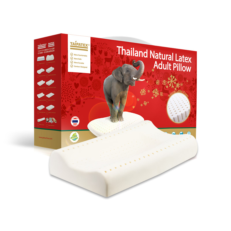 TAIPATEX 泰国天然乳胶枕头 颈椎保健枕 呵护颈椎健康