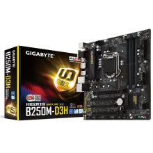 技嘉 GIGABYTE  B250M-D3H主板 Intel B250-LGA 1151