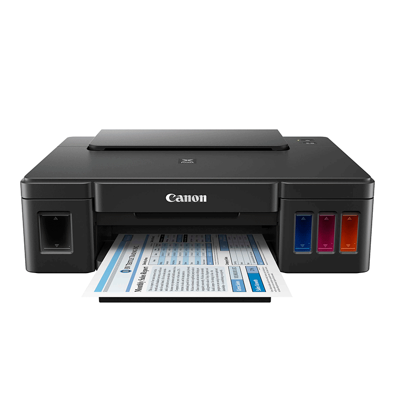 佳能G1800打印机 加墨式高容量照片打印机原装A4办公家用打印