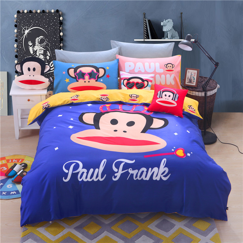 paul frank 全棉印花床上用品套装 贴身舒适 安心睡眠