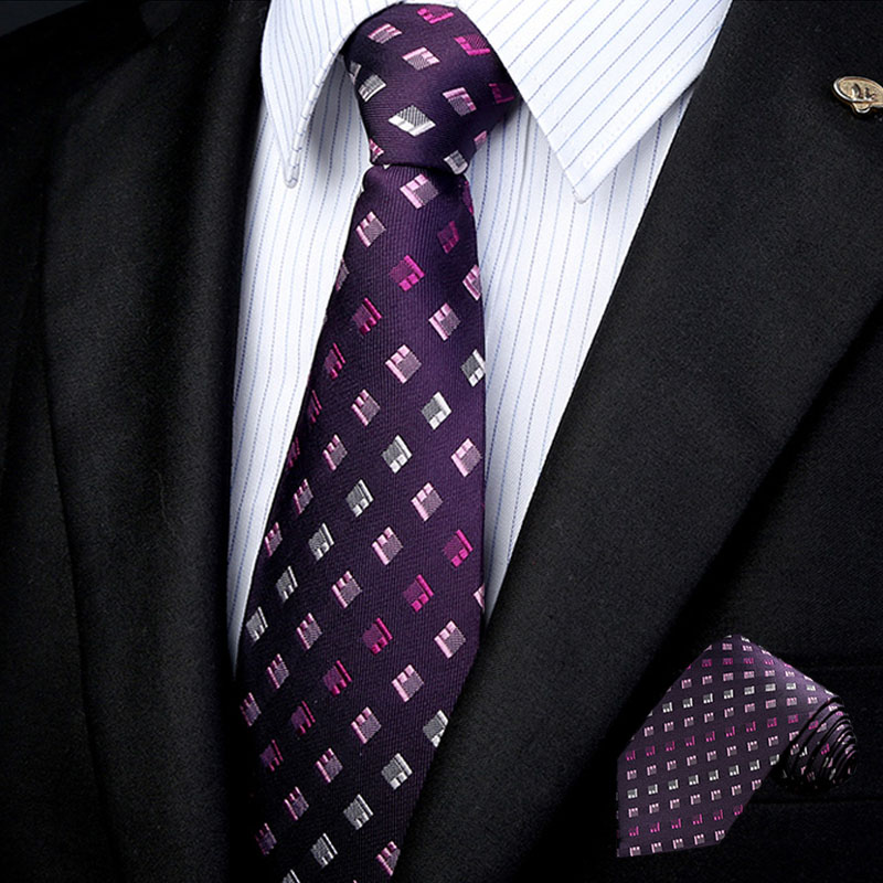 LOVETENO商务领带 男士正装领带 精致工艺 抗皱易打理