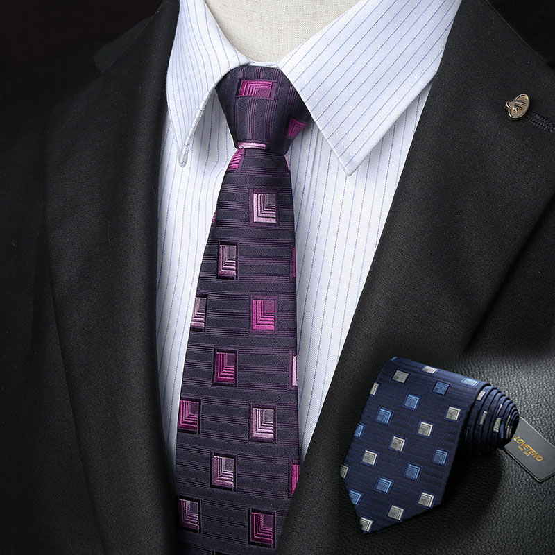 LOVETENO男士商务领带 时尚正装领带 精致做工