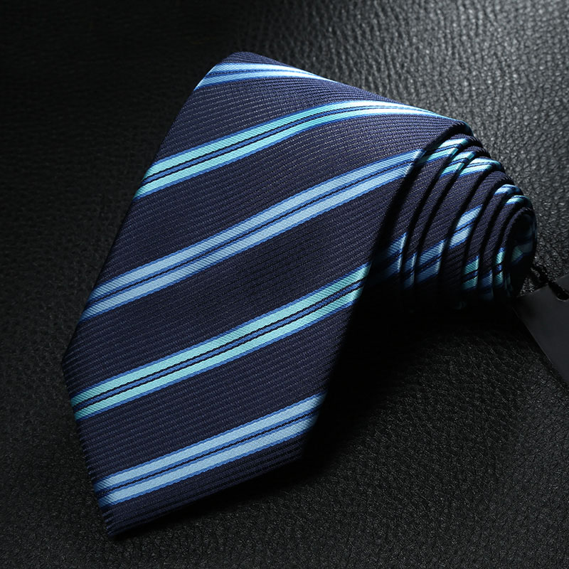 LOVETENO百搭男士领带 商务时尚条纹领带 优质面料