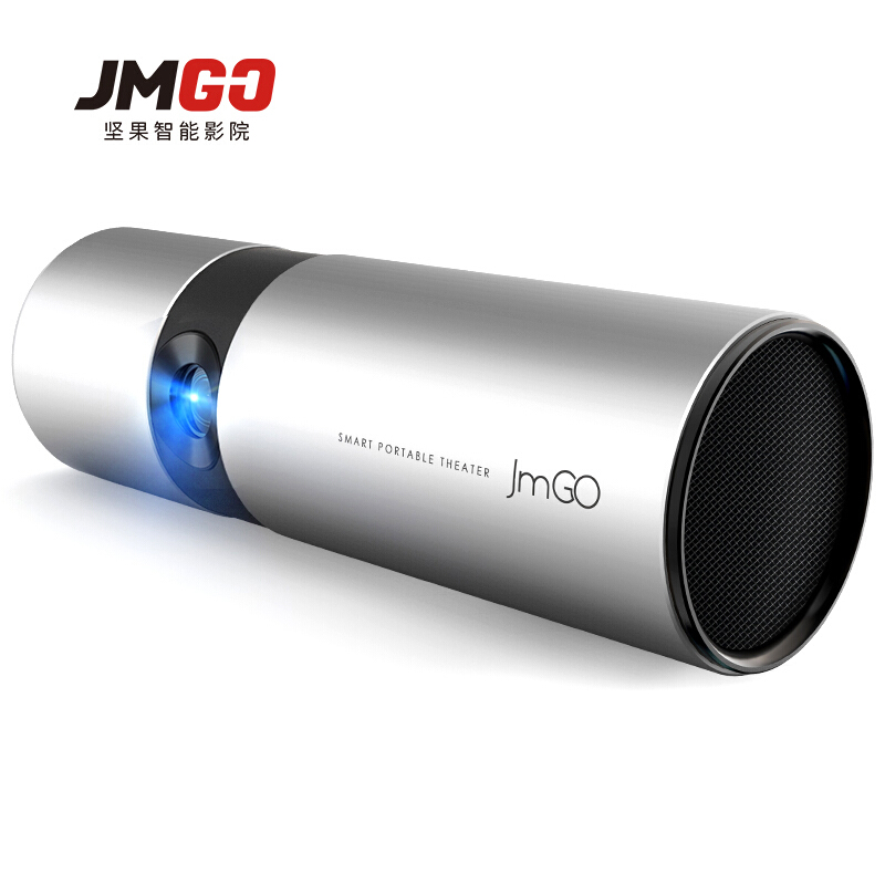 坚果JmGO P2移动智能影院 3D高清办公家用wifi微型投影仪