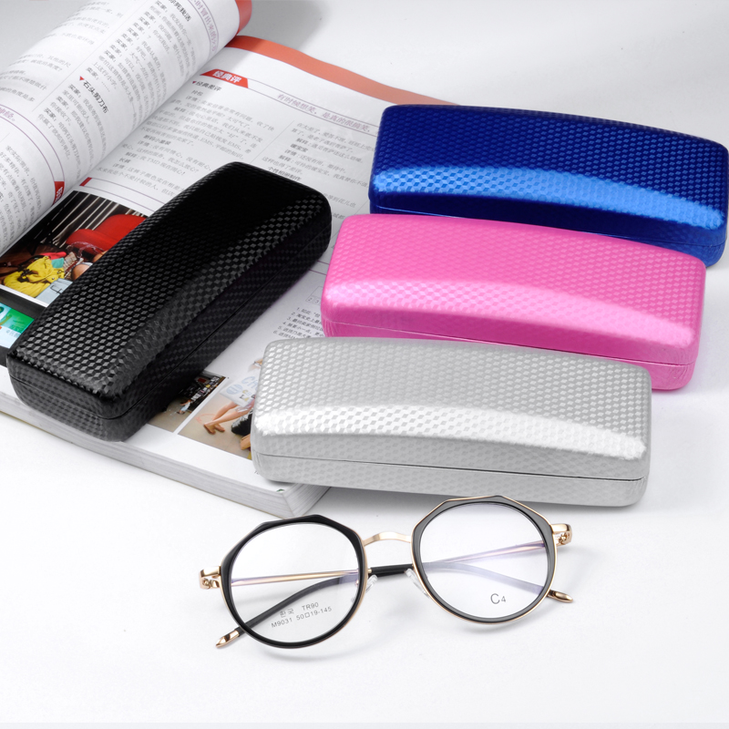 复古优雅便携学生近视眼镜盒 可爱个性小清新眼镜盒