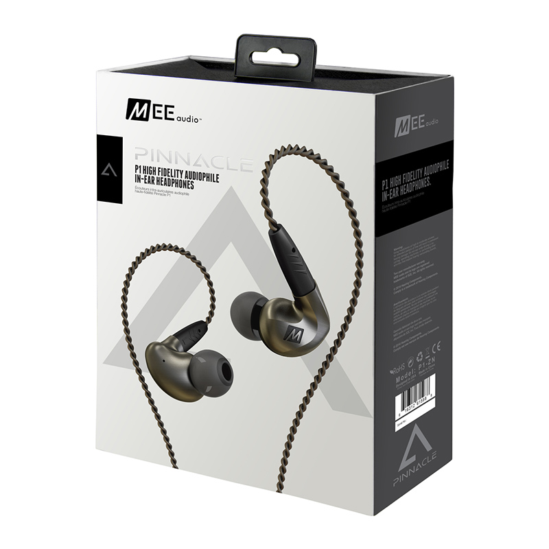 MEEaudio 高保真入耳式HIFI耳机Pinnacle P1 强悍音质 