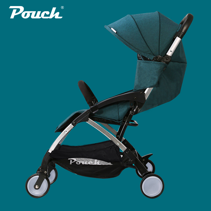 Pouch 新生儿适用轻便小巧推车 可上飞机 防紫外线婴儿推车