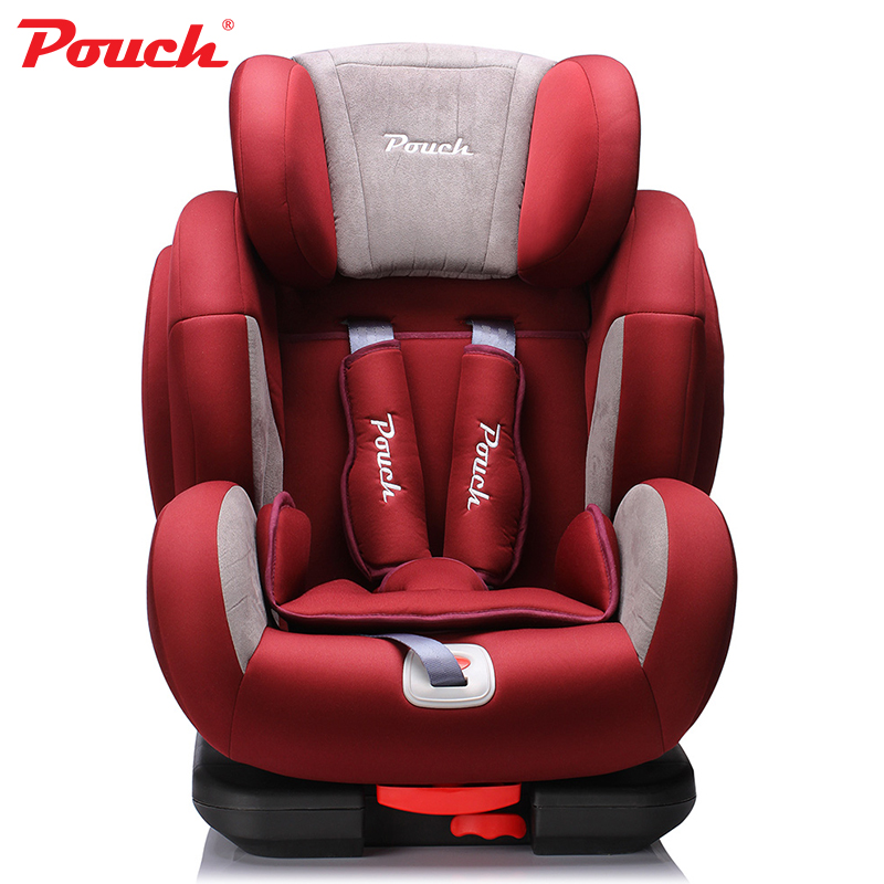 Pouch KS02奢华儿童汽车安全座椅 ISOFIX硬接口