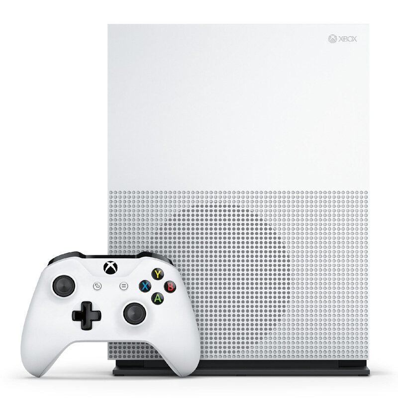微软 Xbox One S 500GB 家庭娱乐游戏机 体育竞技体感章鱼限量版