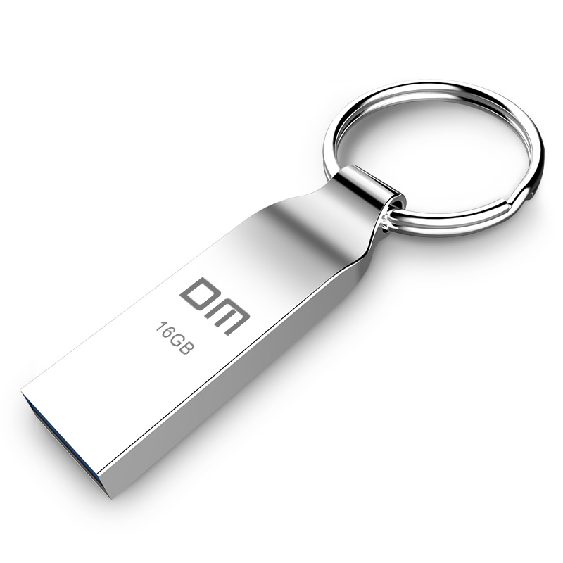 DM PD076 高速全金属U盘 USB3.0钥匙圈U盘防水便携版16GB