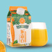 派森百 NFC橙汁 500ml天然果汁 零添加 8盒装 
