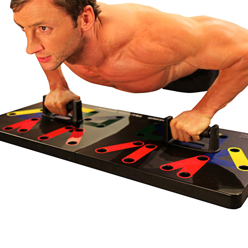 俯卧撑支架 健身器材 胸肌锻炼多功能 可拆卸工字型府卧撑板