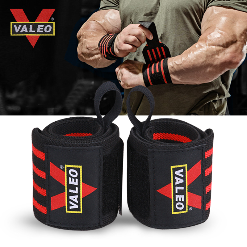 VALEO正品护腕 绷带力量训练 运动护具弹性举重健身护腕