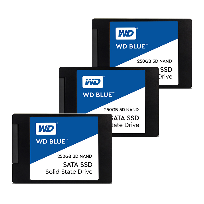 西部数据 WD Blue系列 3D版 250G SSD固态硬盘 WDS250G2B0A 