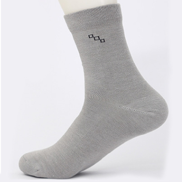 四季男袜男士商务中筒袜子舒适透气吸汗脚臭会呼吸防臭袜