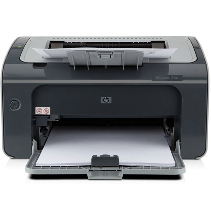 惠普 HP LaserJet Pro P1106黑白激光打印机 A4打印 USB打印 小型商用打印