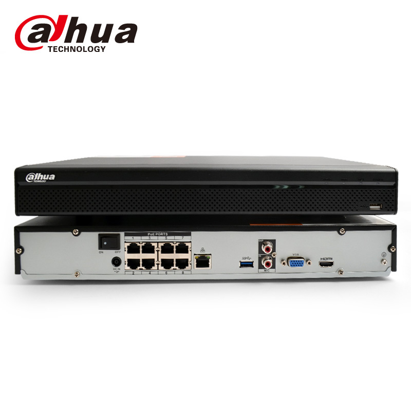 dahua大华 8路POE网络录像机DH-NVR4208-8P-HDS2 不含硬盘