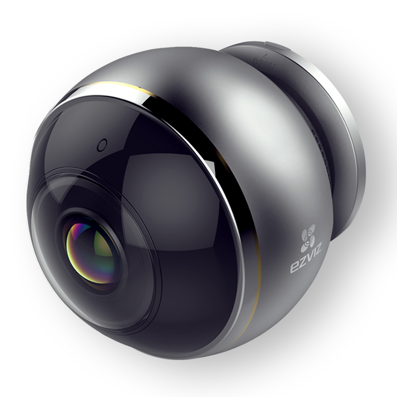 EZVIZ萤石 全景鱼眼网络监控摄像机 无线wifi监控 高清红外夜视CS-C6P-7A3WFR