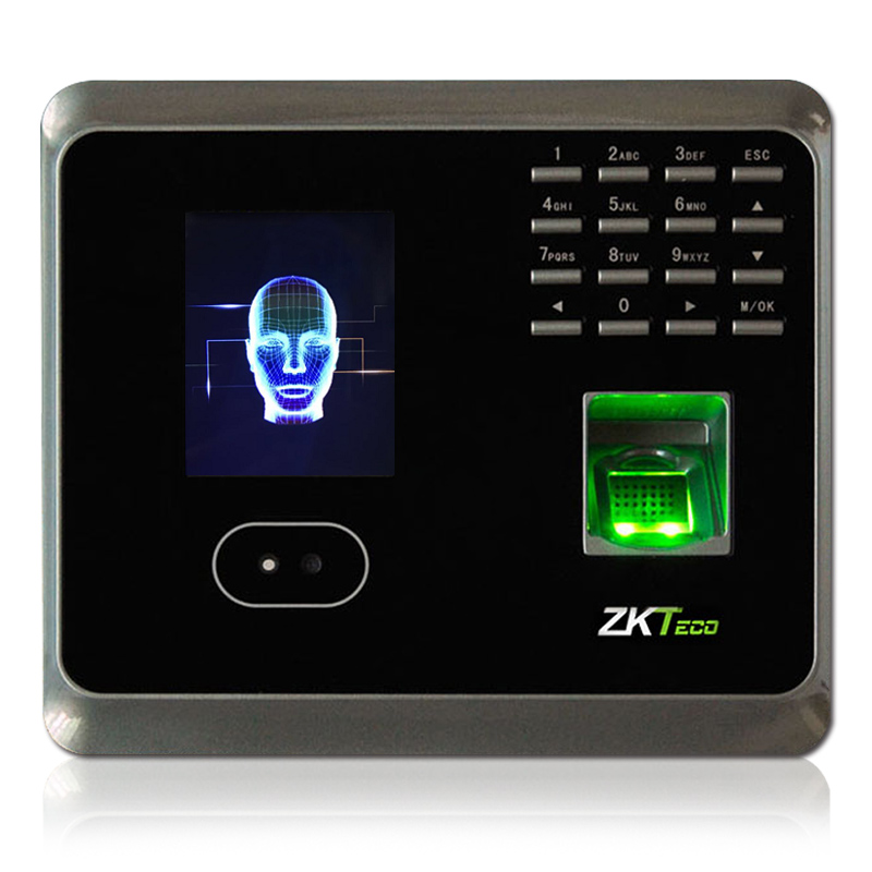 ZKTeco中控智慧 面部识别考勤机UF100plus 智能wifi打卡机
