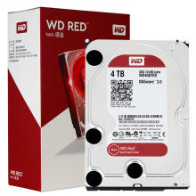 WD西部数据红盘4TB 网络储存NAS硬盘WD40EFRX 可靠耐用