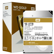 西部数据 12TB金盘 大容量数据中心硬盘WD121VRYZ