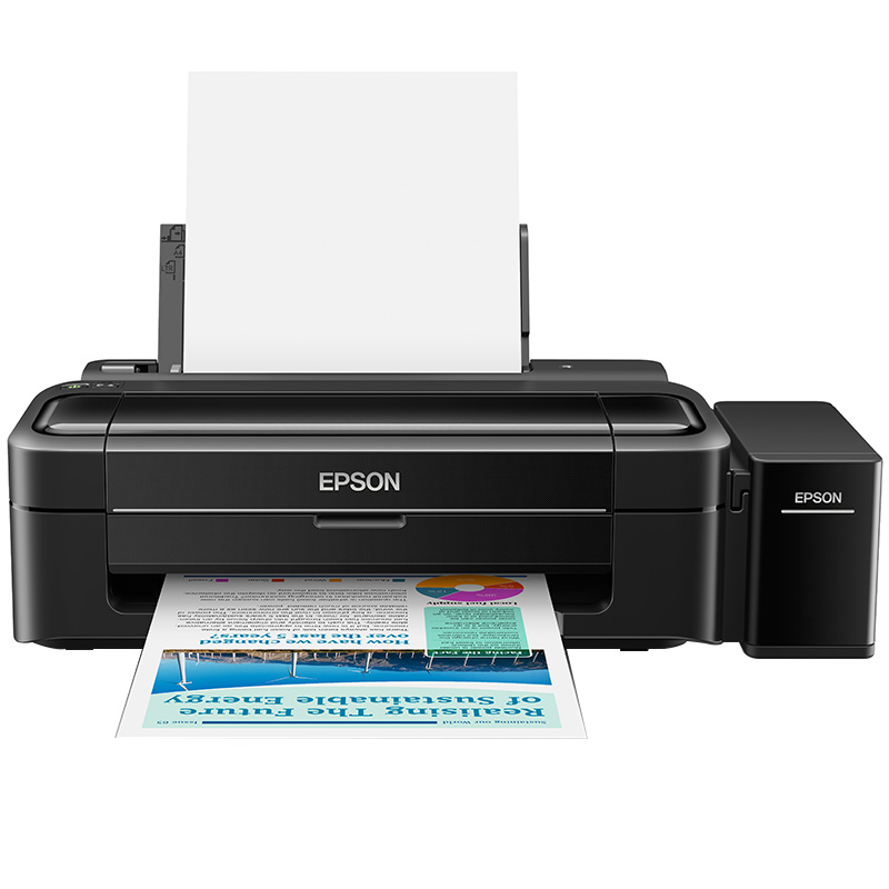 爱普生EPSON L313墨仓式单功能家用彩色喷墨打印机 