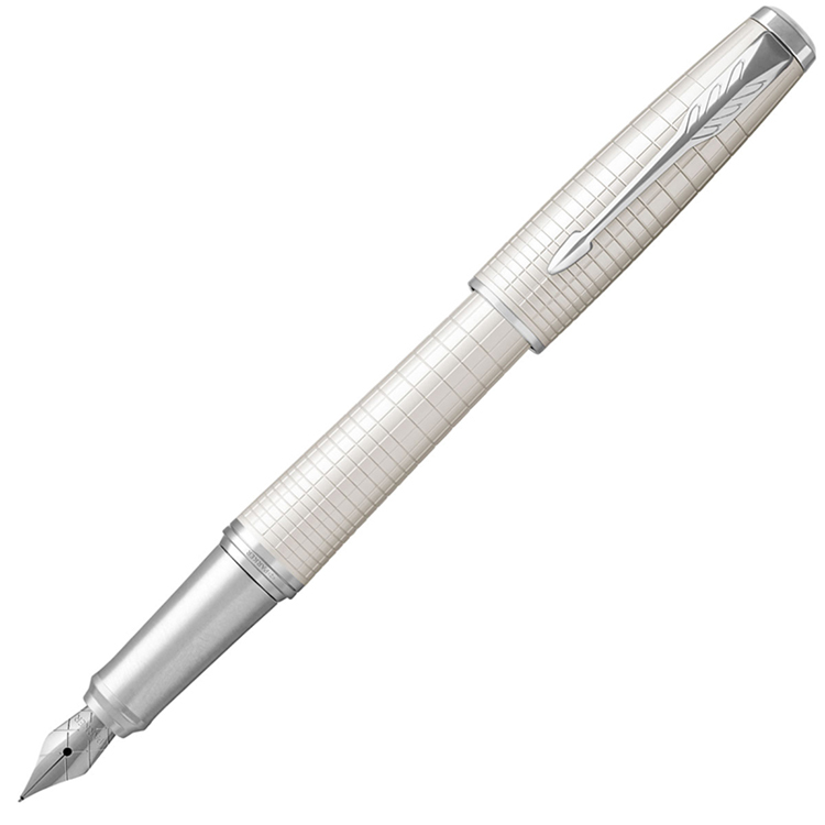 派克/PARKER 都市系列 珍珠白格纹钢笔4274725