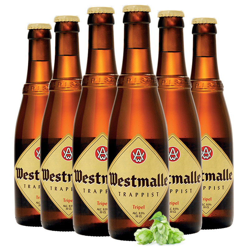 比利时进口 西麦尔三料啤酒 精酿啤酒 330ml*6瓶 9.5%vol