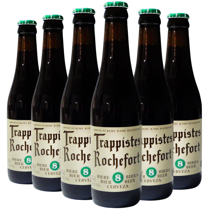 比利时进口 罗斯福 8号啤酒 组合装 330ml*6瓶 修道士精酿 9.2%vol