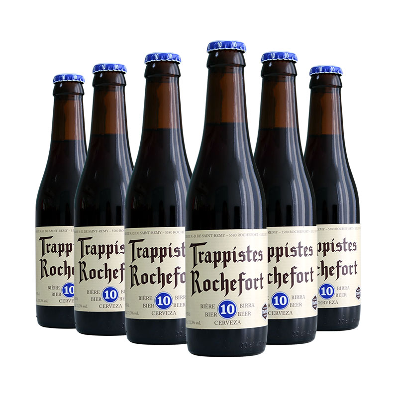 比利时进口 罗斯福 10号啤酒 组合装 330ml*6瓶 修道士精酿 11.3%vol
