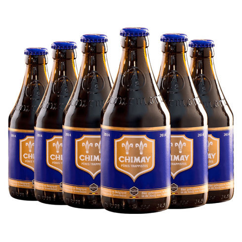 比利时进口 智美 蓝帽啤酒 组合装 330ml*6瓶 修道士精酿 9%vol