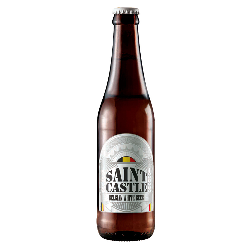 比利时进口精酿啤酒 Saintcastle/圣堡小麦白啤酒330ml 5%vol