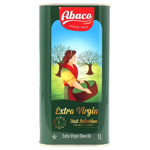 佰多力/Abaco 西班牙进口特级初榨橄榄油食用油1L 铁听