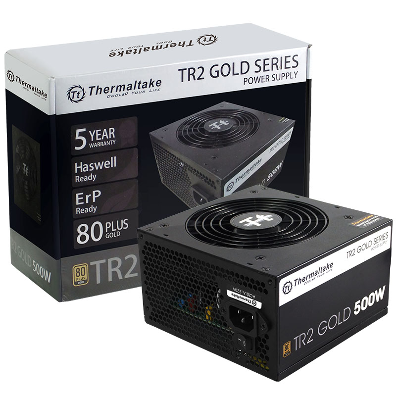 TT TR2 GOLD 500W 金牌认证 500W额定功率台式机电源